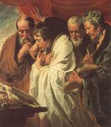 Jacob Jordaens The Four Evangelists Spain oil painting artist